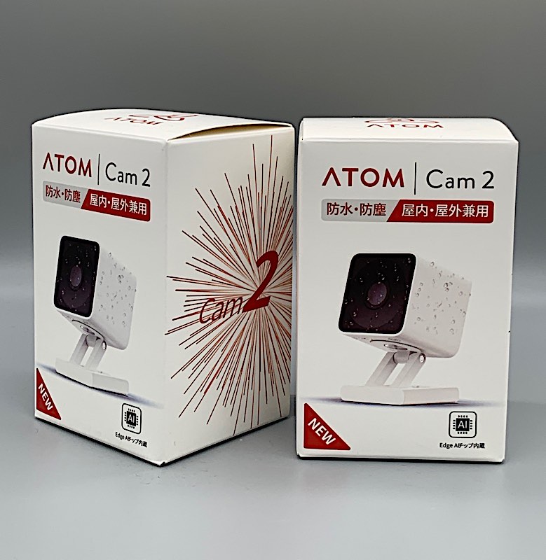 ネットワークカメラ ATOM Cam 2 (アトムカムツー):1080p 逆輸入