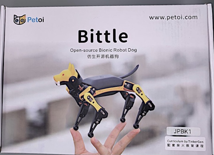 犬型四足歩行ロボットキット「Petoi Bittle（ペトイ・ビトル）」がやってきた！！ - hecaton's